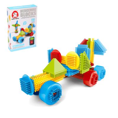 Конструктор игольчатый «MINI BRISTLES Машина»