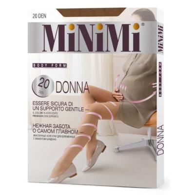 Колготки для беременных MiNiMi DONNA 20 den, цвет загар (daino), размер 4 (L)