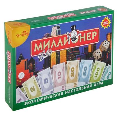 Настольная игра «Миллионер-элит», твёрдая коробка