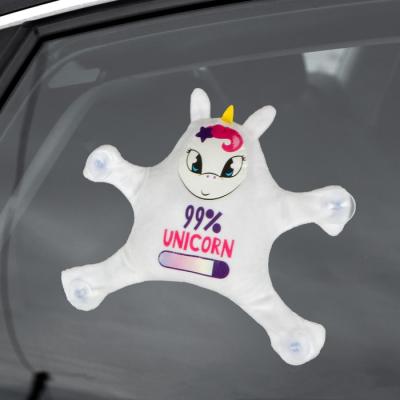 Автоигрушка на присосках «99% Unicorn», единорог, 28 см х 4 см х 25 см