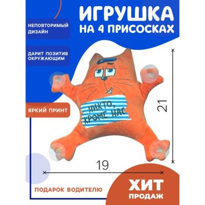 Автоигрушка «Никто кроме нас», котик, 19 см х 4 см х 21 см