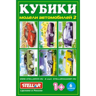 Кубики в картинках из 6 штук, МИКС