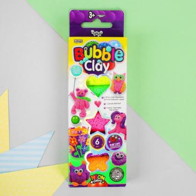 Шариковый пластилин застывающий «BUBBLE CLAY» BBC-01-02