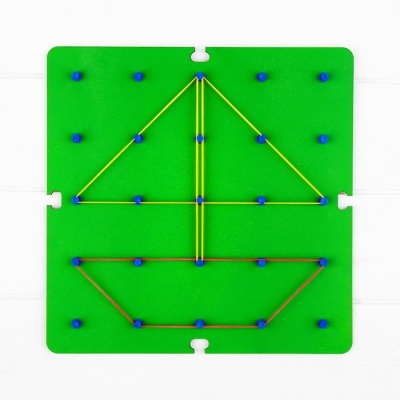 Геоборд «Ассорти» 19 × 19 см