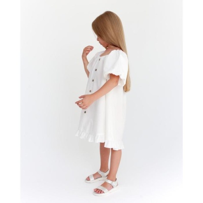 Платье детское KAFTAN "Cute", р. 34 (122-128), белый