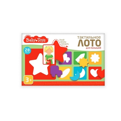 Лото тактильное, серии Baby Toys, для малышей