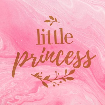 Нагрудник для кормления «Little princess» непромокаемый на липучке