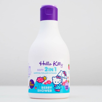 Шампунь-гель Berry Hello Kitty Shower с клубникой, 250 мл