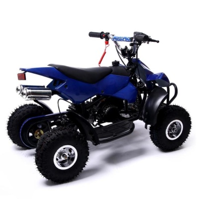 Квадроцикл бензиновый ATV R4.35 - 49cc, цвета МИКС, уценка (потёртости, трещина, б/у, сколы краски спереди)